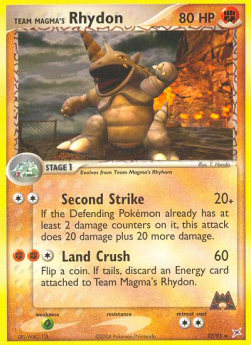Team Magma's Rhydon (Fighting)