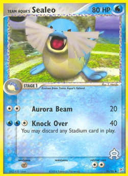 Team Aqua's Sealeo (Aurora Beam)