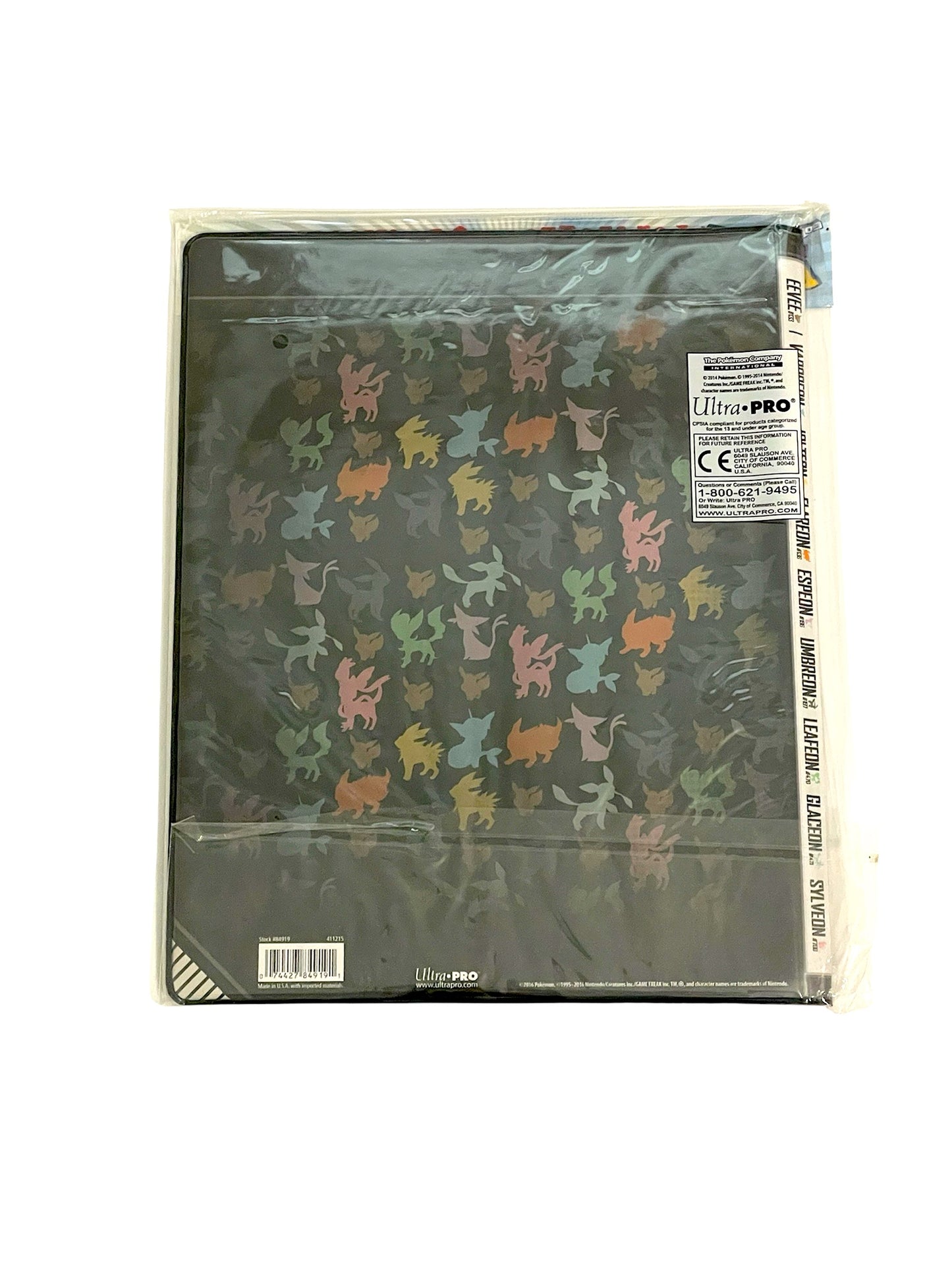 Eevee Ultra Pro 9‑Pocket Binder – Pokémon Collector's Folder New & Rare