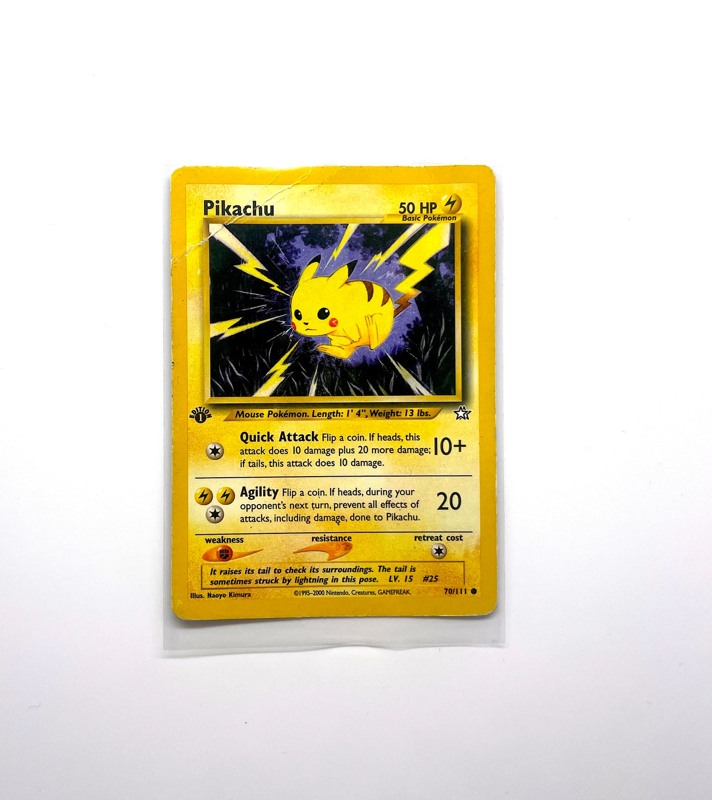 Pikachu 1st Edition – Neo Genesis 70/111 Pokemon cards