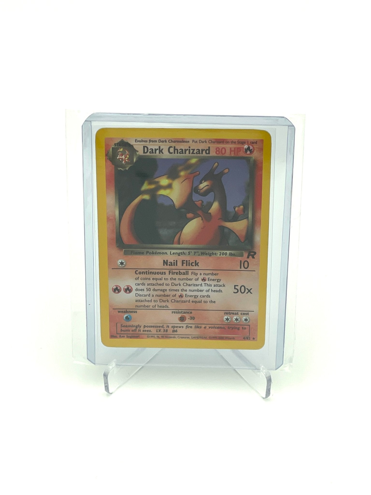 Dark Charizard Pokmon Card - Team Rocket 4/82 - CollexyLux CollexyLux.dk Dark Charizard Pokmon Card - Team Rocket 4/82 - CollexyLux CollexyLux.dk