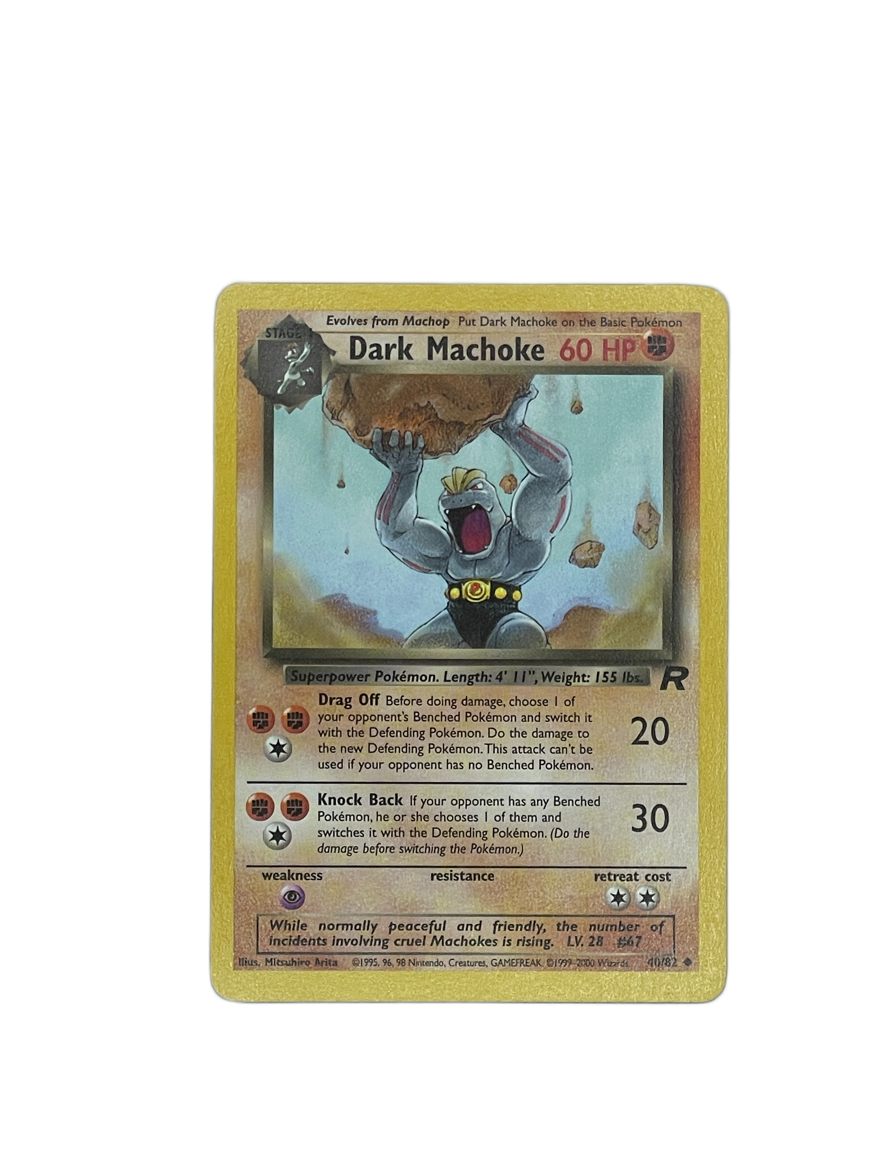 dark machoke pokemon card Dark Machoke Uncommon – Team Rocket 40/82 Pokémon kort – CollexyLux –  CollexyLux.dk