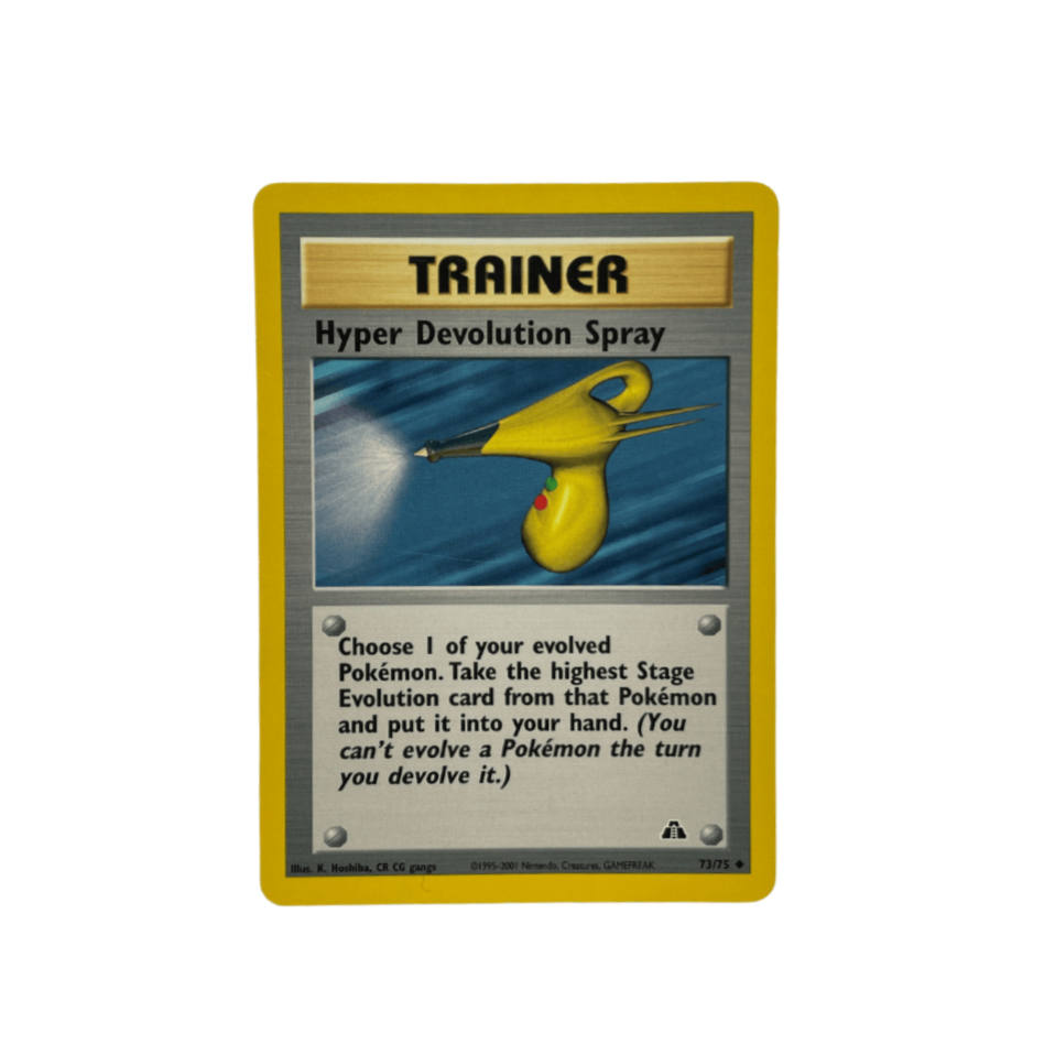 Hyper Devolution Spray Uncommon – Neo Discovery 73/75 Pokémon kort