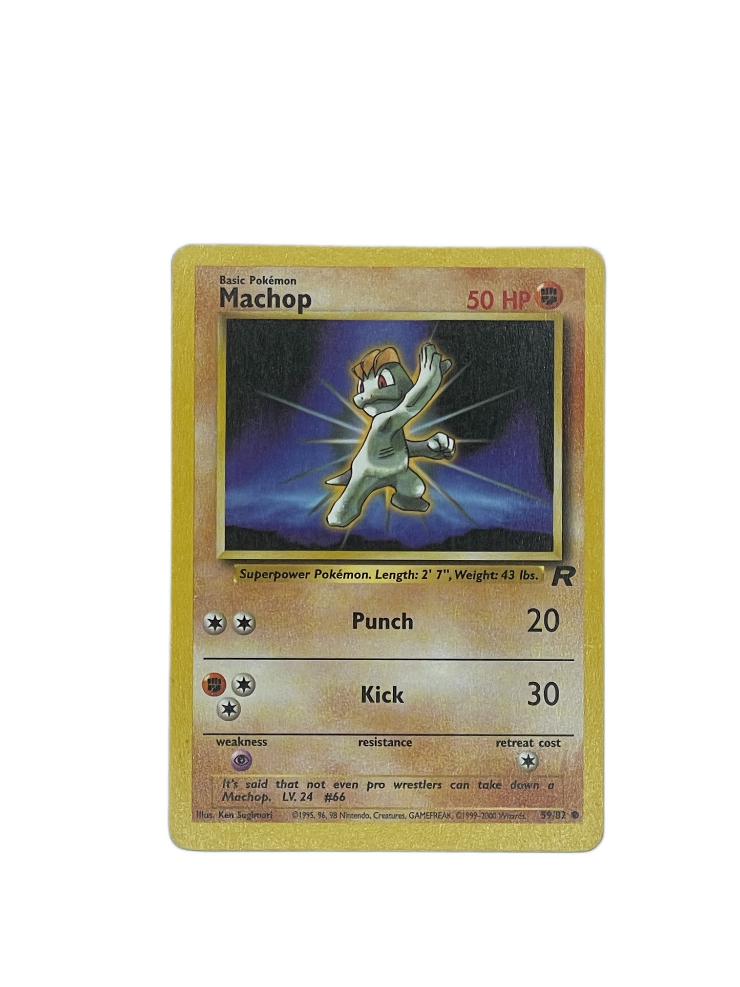 Machop Common – Team Rocket 59/82 Pokémon cards