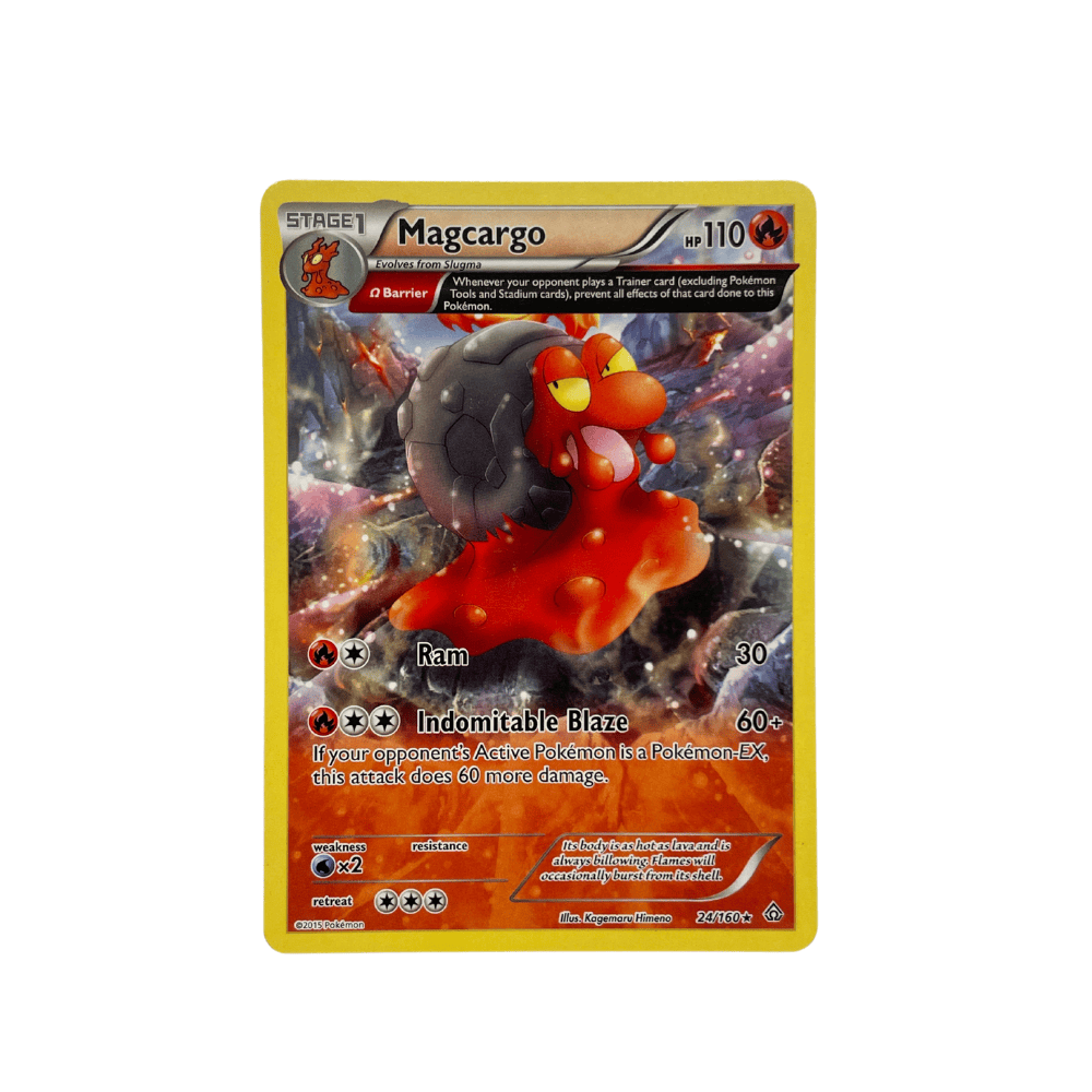 Magcargo Rare Primal Clash 24/106 Pokemon Cards CollexyLux CollexyLux.dk Magcargo Rare Primal Clash 24/106 Pokemon Cards CollexyLux CollexyLux.dk