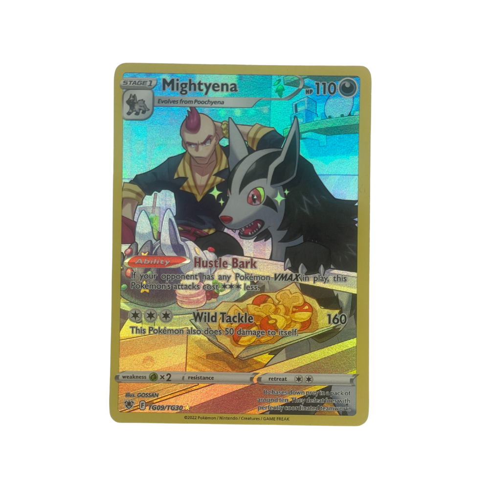 Mightyena Illustration Rare Astral Radiance TG09/TG30 Pokmon Card CollexyLux CollexyLux.dk Mightyena Illustration Rare Astral Radiance TG09/TG30 Pokmon Card CollexyLux CollexyLux.dk