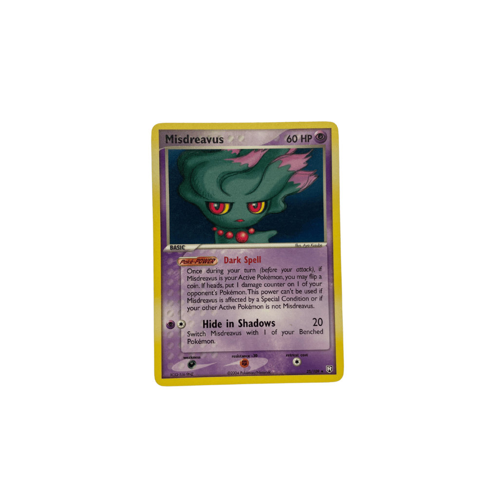 pokemon misdreavus card Misdreavus Rare – EX Team Rocket Returns 25/109 Pokemon Card – CollexyLux – CollexyLux.dk