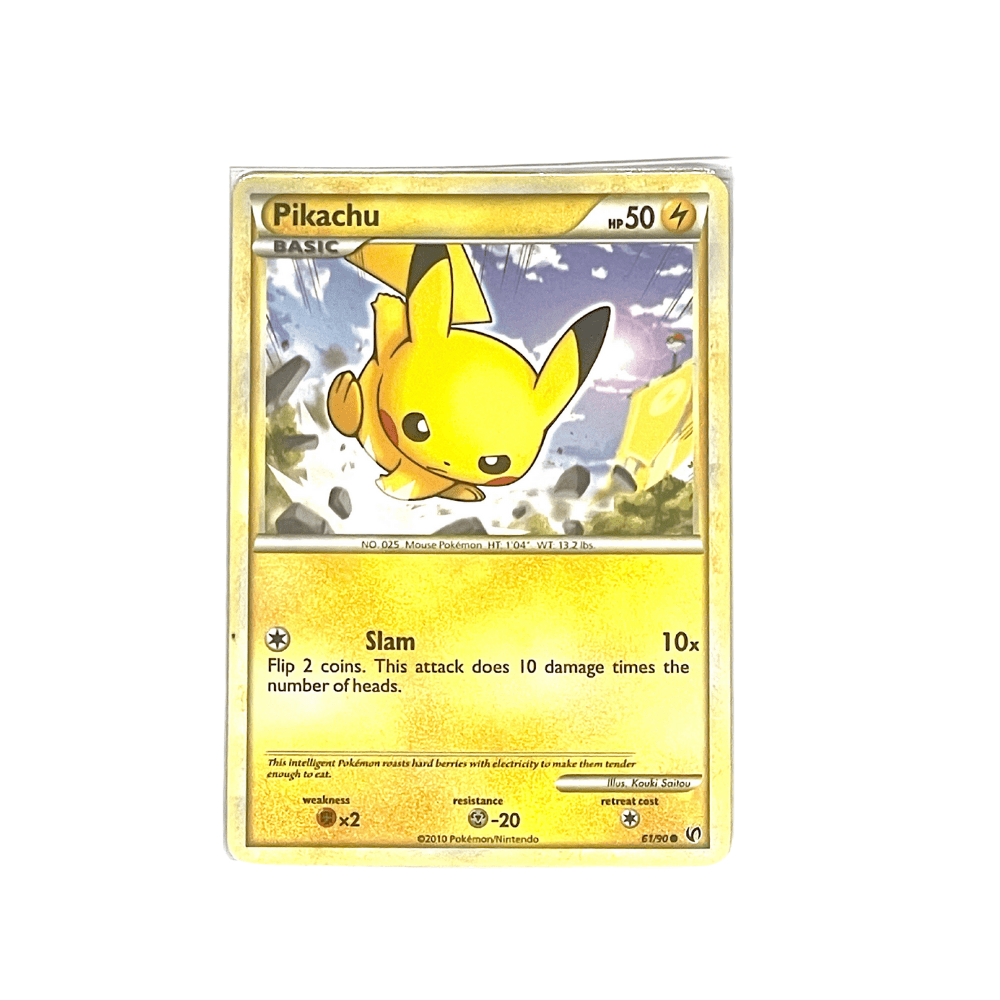 Originalt Pokémonkort – Pikachu Common fra Undaunted, kort nr. 61 – CollexyLux