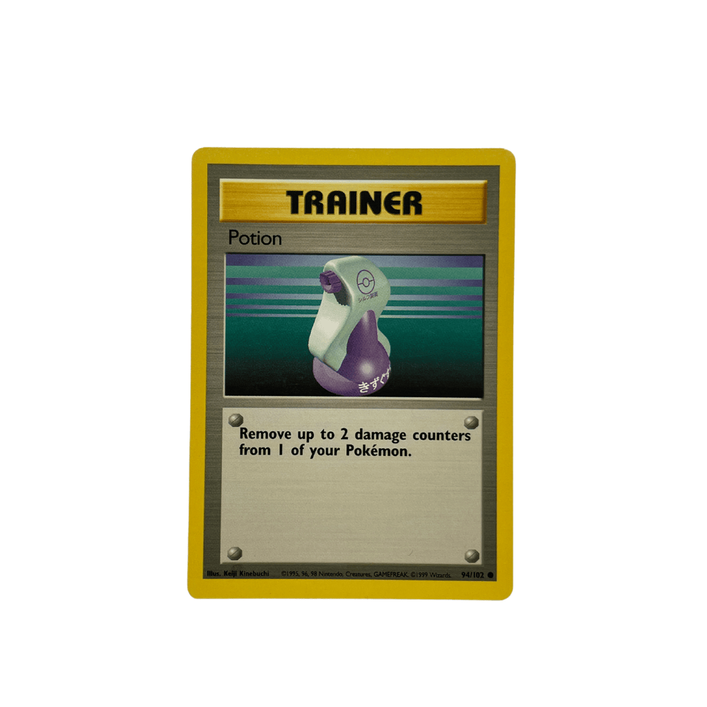 Potion Common – Base Set 94/102 Pokémon kort