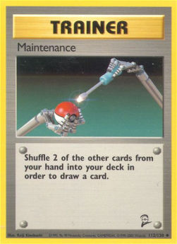 Maintenance