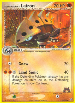 Team Magma's Lairon (Gnaw)