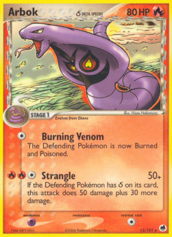 Arbok δ Delta Species