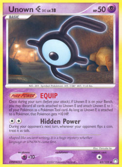 Unown [E] Lv.18