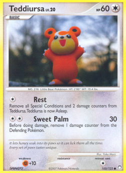 Teddiursa Lv.20