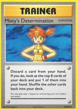 Misty's Determination