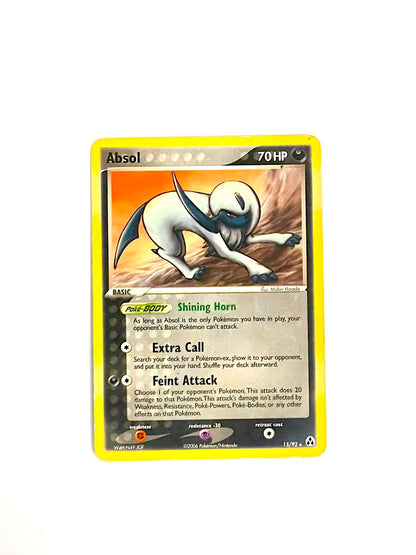 Absol Rare – EX Legend Maker 15/92 Pokemon Cards – CollexyLux