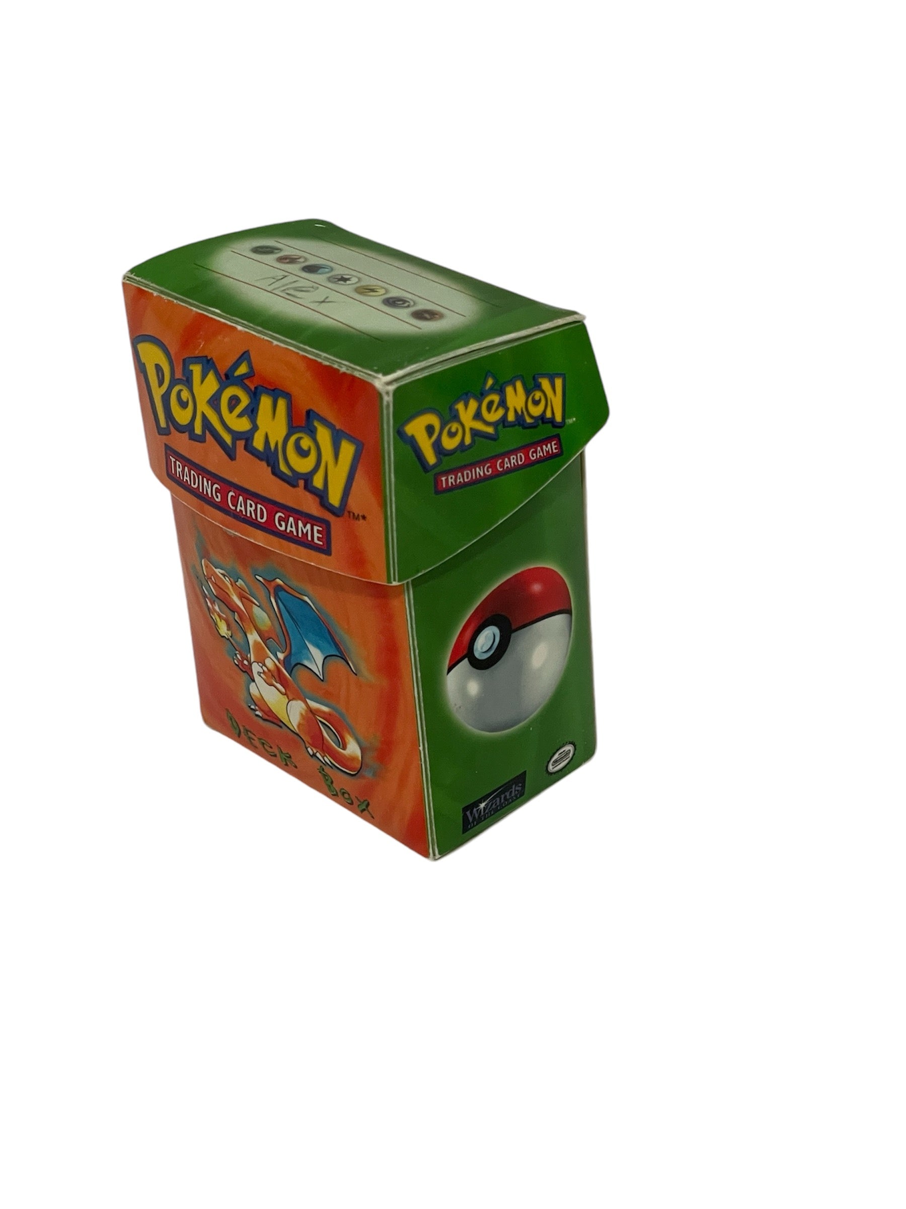 pokemon cards charizard deck Charizard Deck Box - Original Ultra Pro 1999 Vintage Accessories