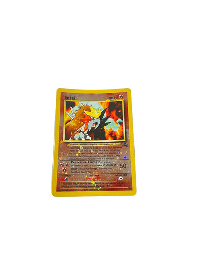 Entei Black Star Promo-Pokémon-Karte – Wizards 34/53 – Holo – LP