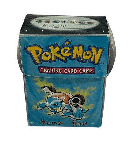 Blastoise Deck Box - Original Ultra Pro 1999 Vintage Accessories