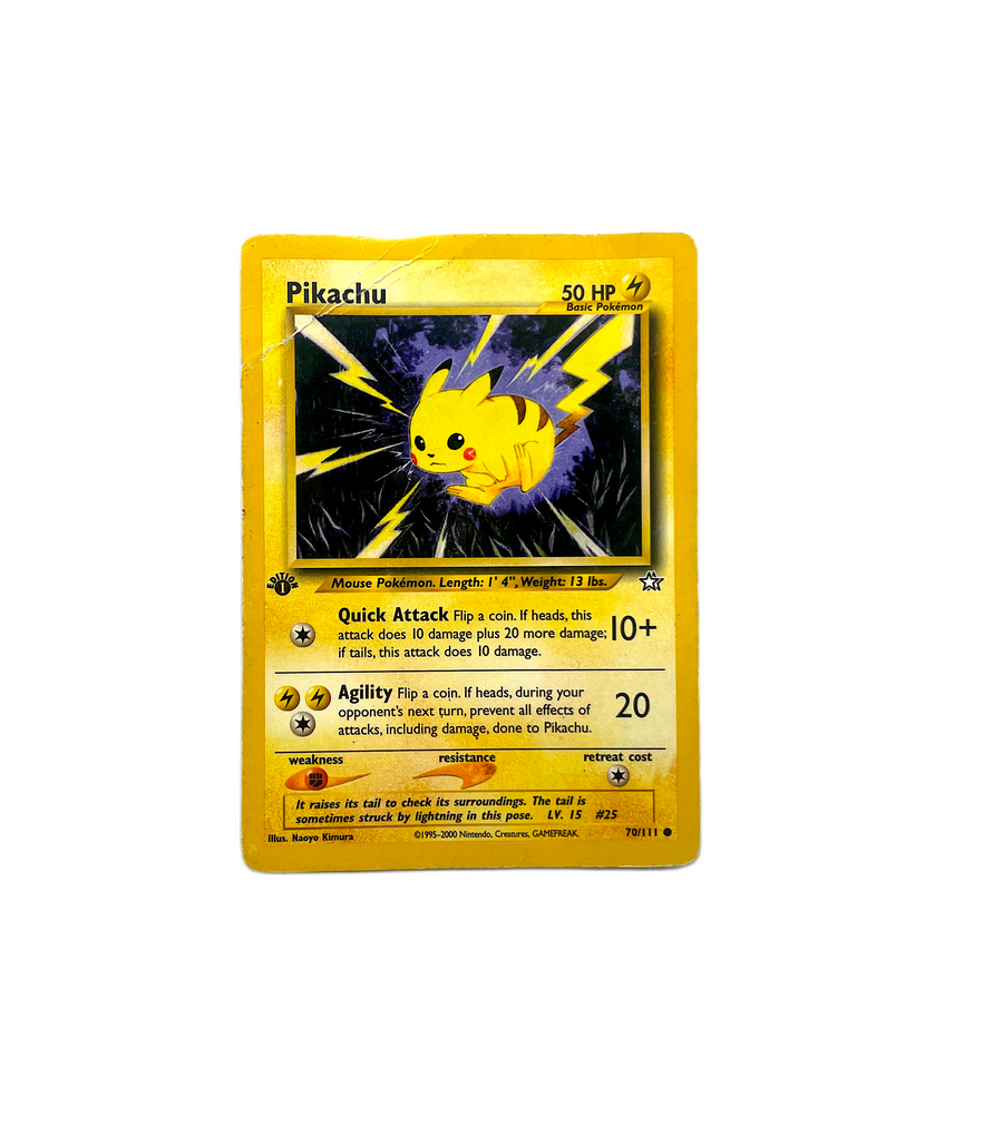 Pikachu 1st Edition – Neo Genesis 70/111 Pokémon Card
