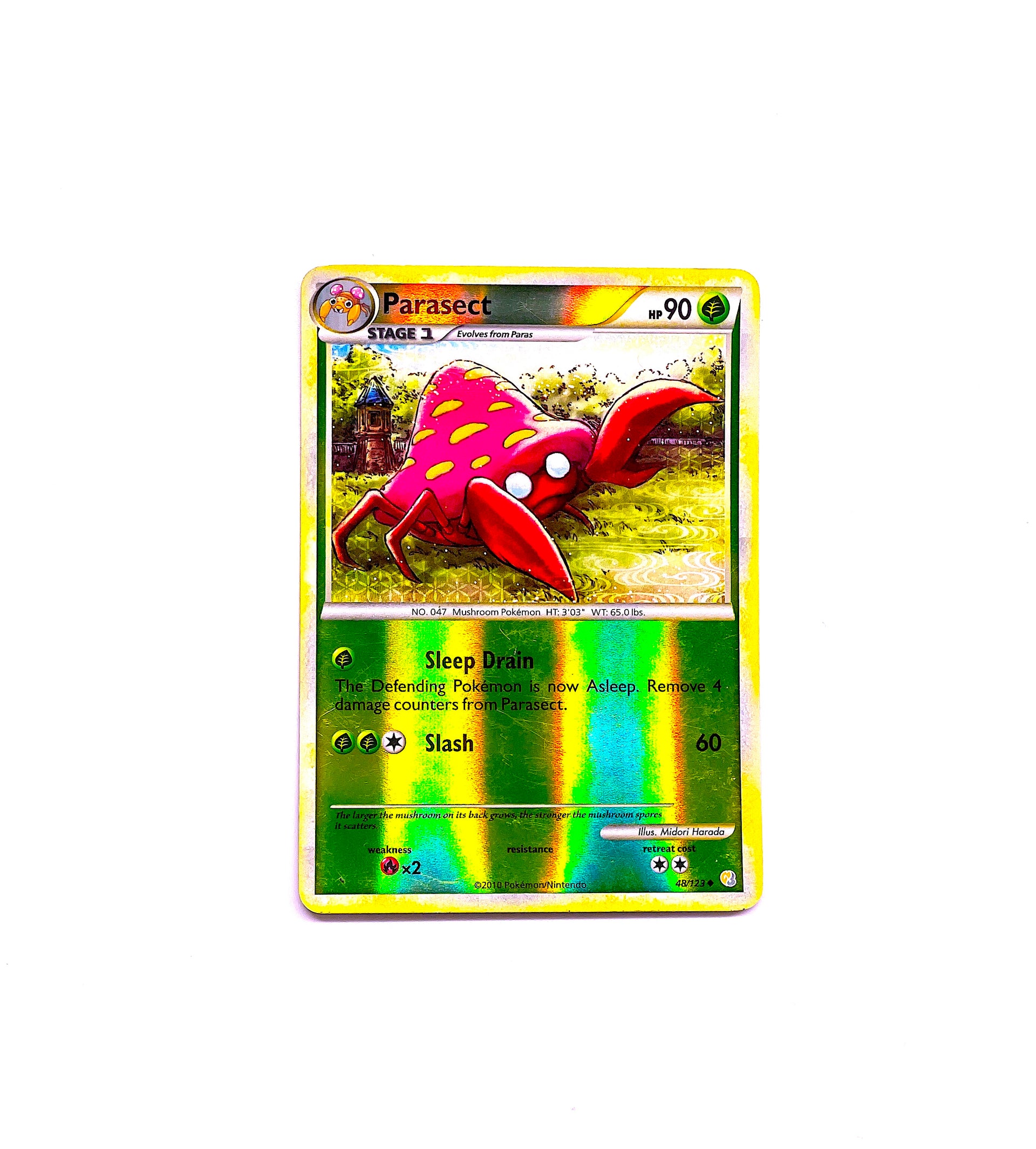 parasect pokemon card price Parasect Reverse Holo – HeartGold & SoulSilver 48/123 Pokemon Cards