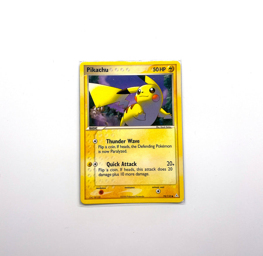 Pikachu Common – EX Holon Phantoms 78/110 Pokémon Card