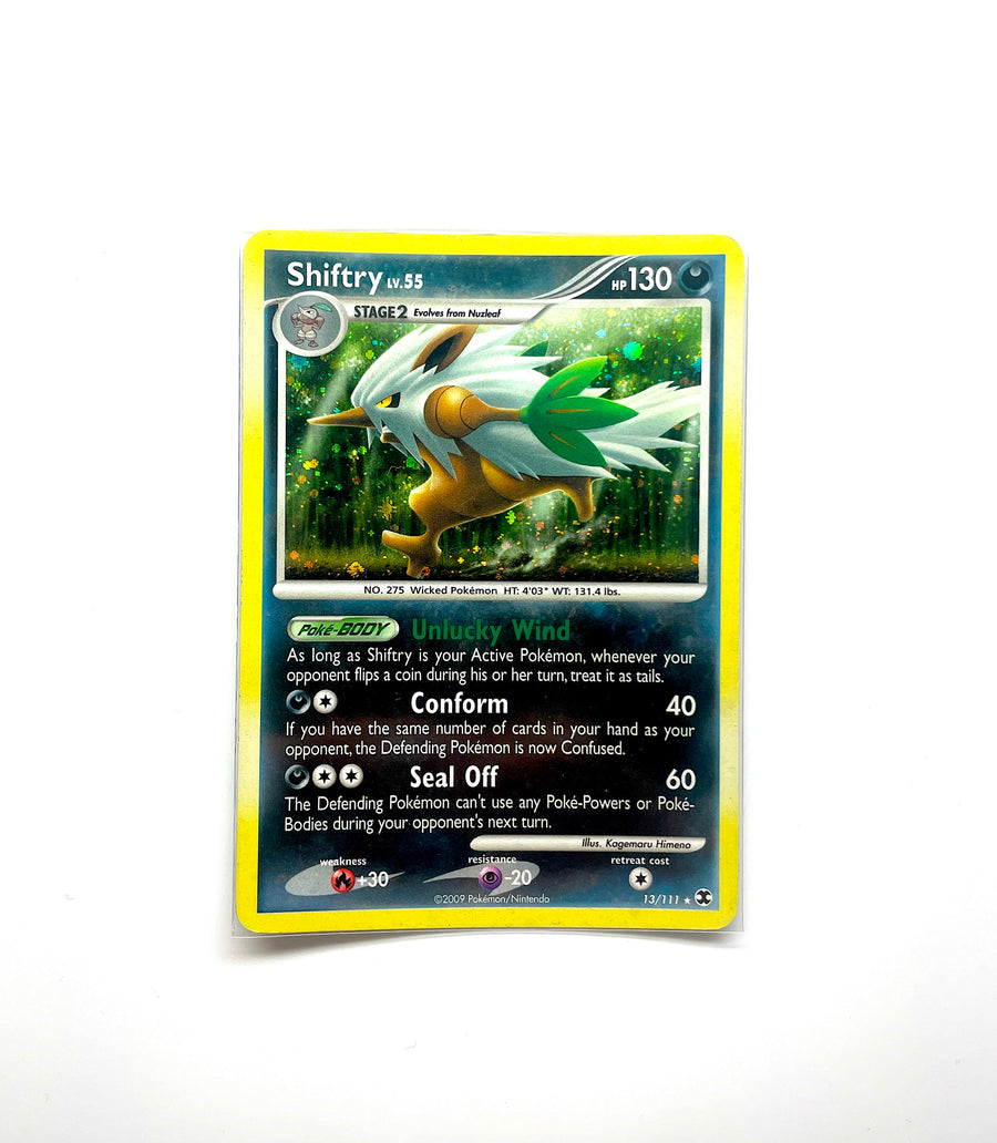Shiftry Holo Rare – Rising Rivals 13/111 Pokémon Card