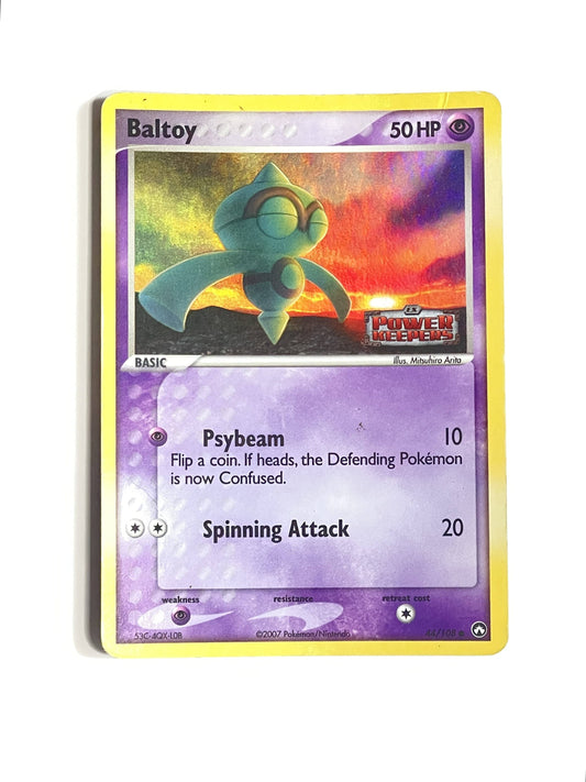 Originalt Pokémonkort – Baltoy Reverse Holo fra EX Power Keepers, kort nr. 44 – CollexyLux
