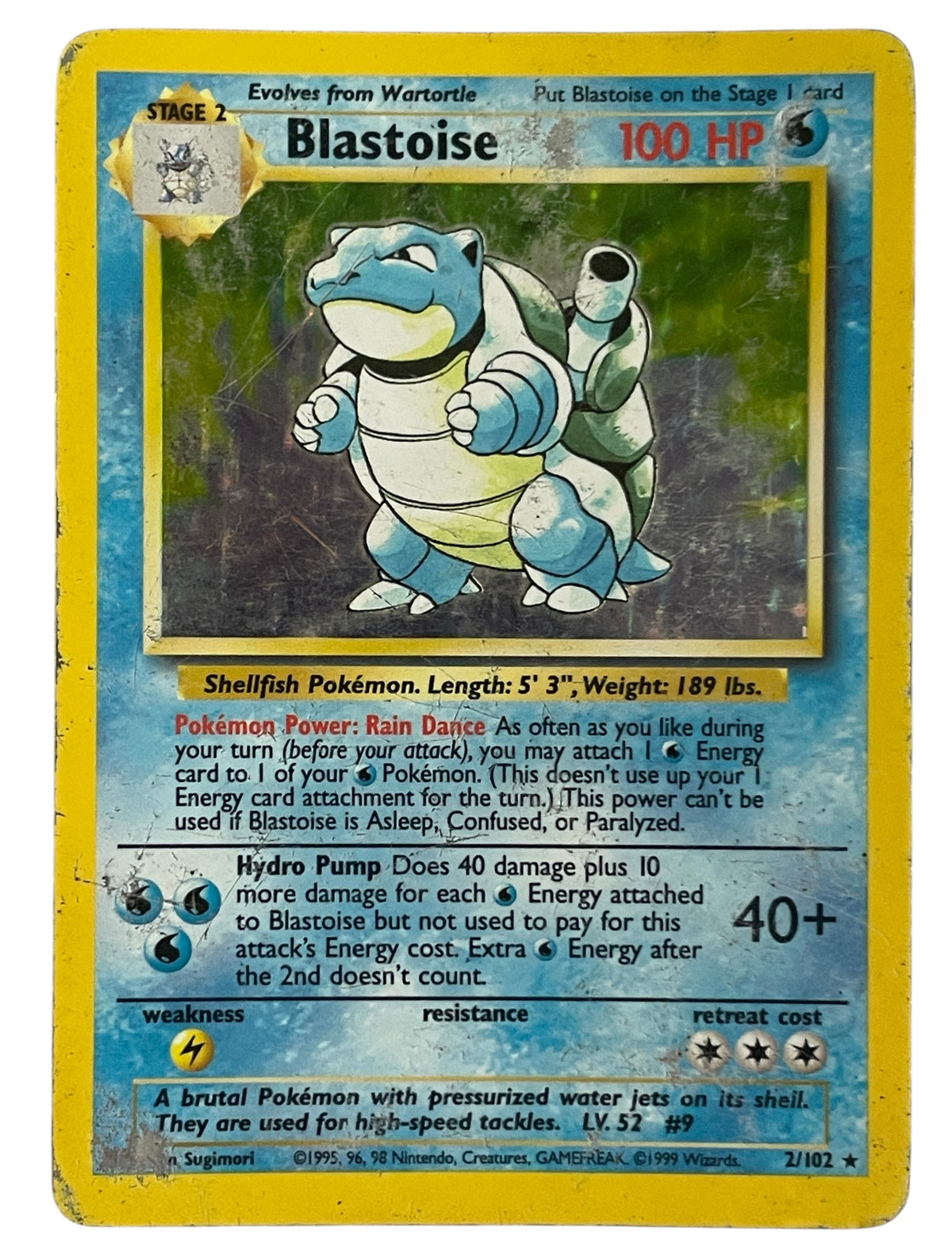 Blastoise - Base Set (Holo Rare) [BS-2]