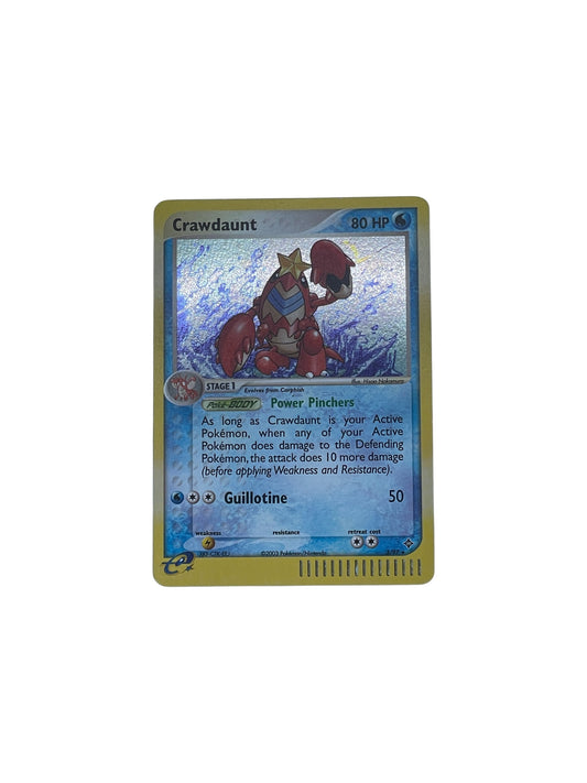 Crawdaunt Holo Rare – EX Dragon 3/97 Pokemon Card