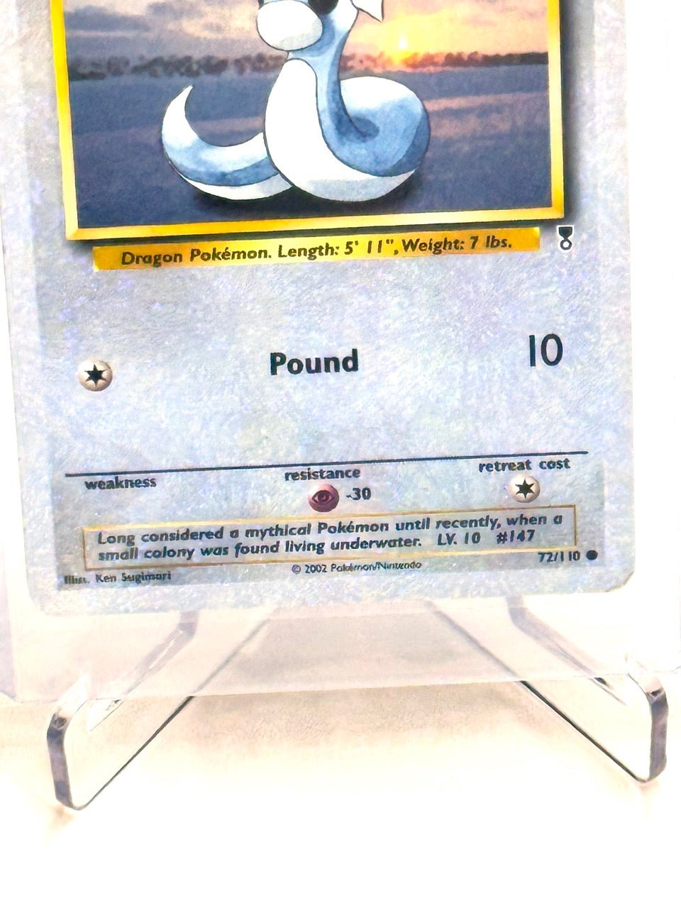 pokemon card dratini Dratini Reverse Holo – Legendary Collection Pokémon Card – CollexyLux.dk
