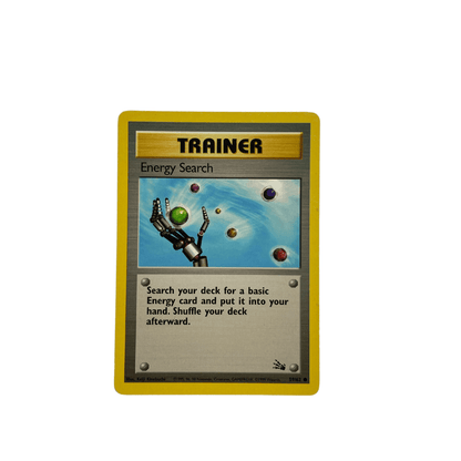 Energy Search Trainer Common – Fossil 59/62 Pokémon kort