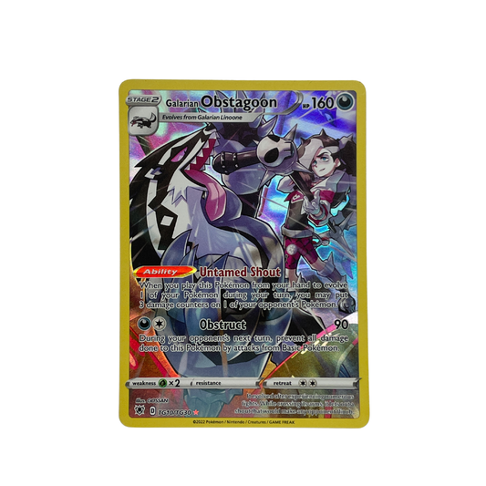 Galarian Obstagoon Illustration Rare – Astral Radiance TG10/TG30 Pokémon Card