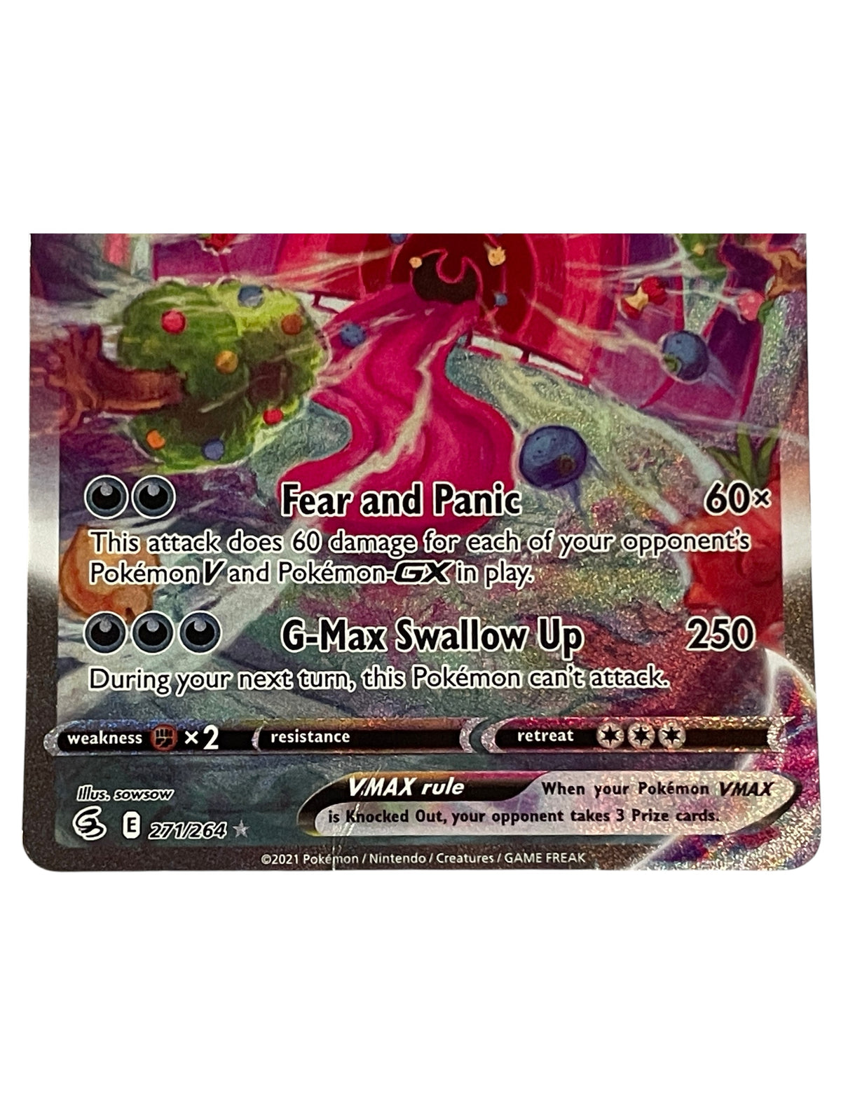 Gengar VMAX - Fusion Strike (Secret Rare) [FST-271]