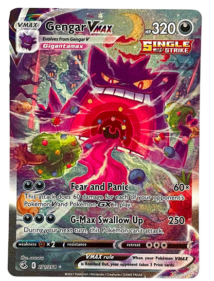 Gengar VMAX - Fusion Strike (Secret Rare) [FST-271]