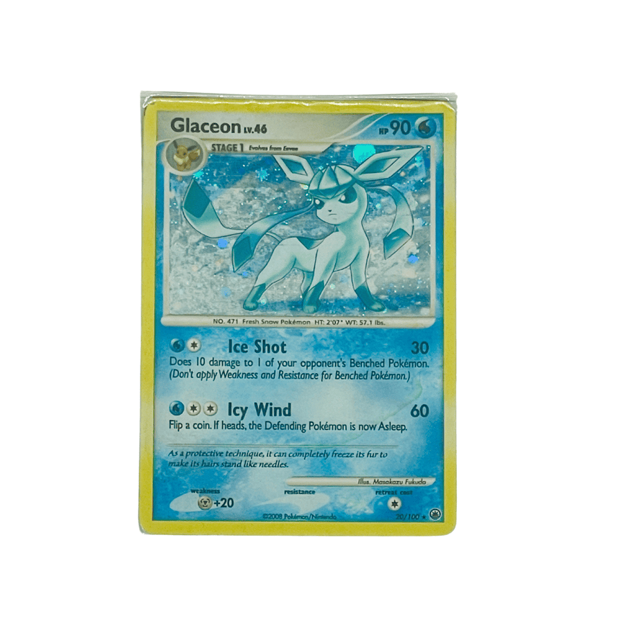 Glaceon Holo Rare – Majestic Dawn 20/100 Pokémon Card