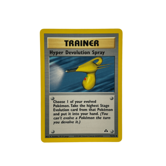 Hyper Devolution Spray Uncommon – Neo Discovery 73/75 Pokémon cards