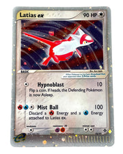 Latias ex 93/97 Holo fra Pokémon EX Dragon – fuldt billede af kortets forside