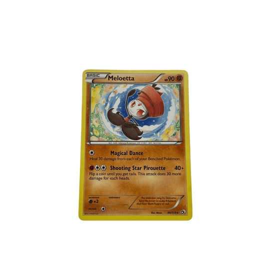 Meloetta Rare – Legendary Treasures 86/113 Pokémon cards