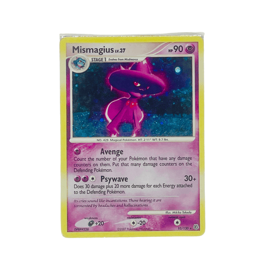 Mismagius Holo Rare – Diamond & Pearl 10/130 Pokémon cards