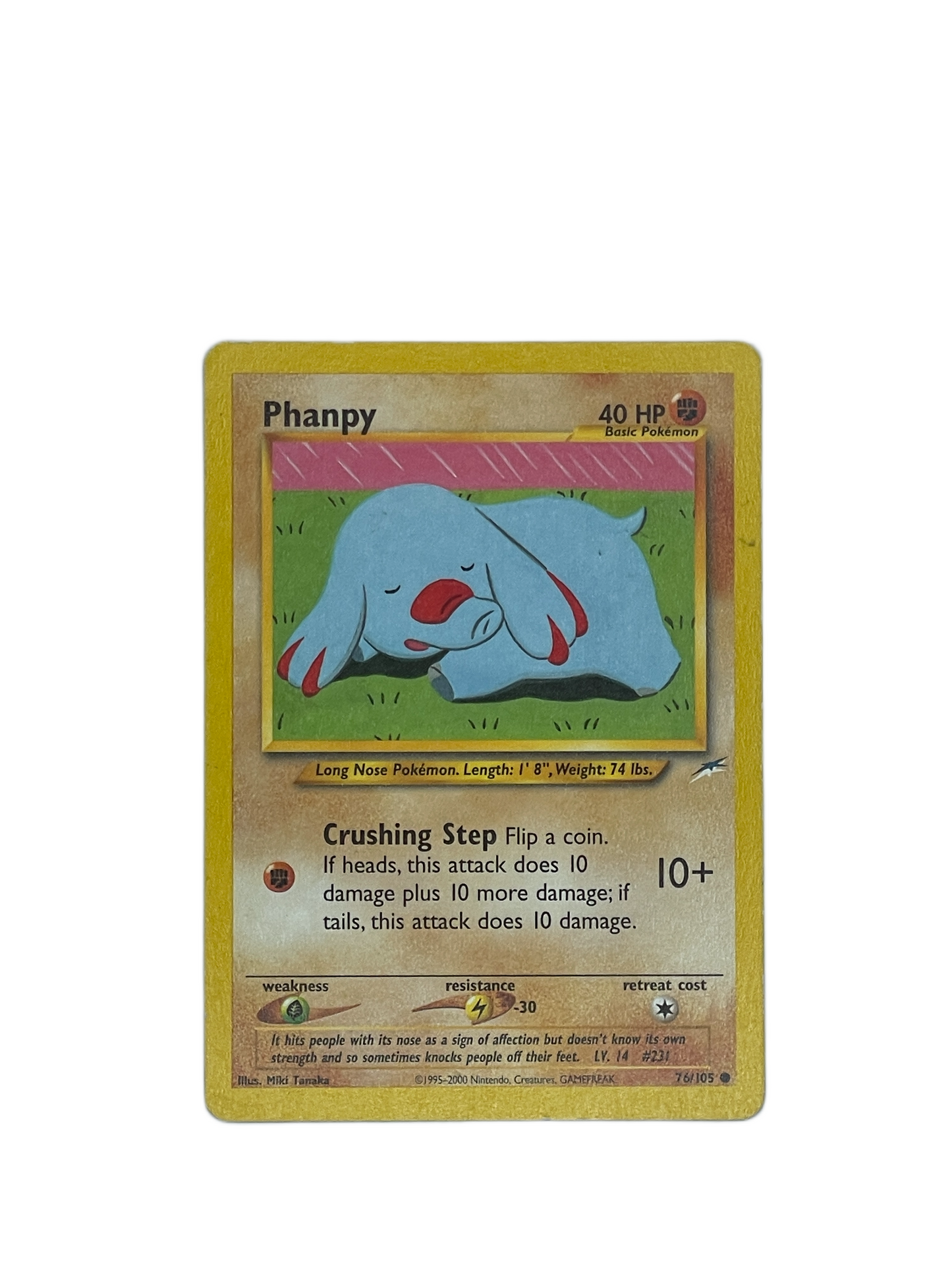 Phanpy Common – Neo Destiny 76/105 Pokémon kort