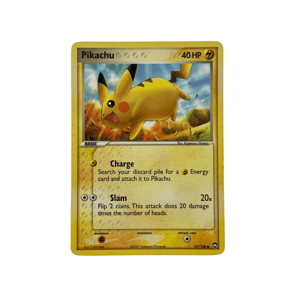 Pikachu Common – EX Power Keepers 57/108 Pokemon cards
