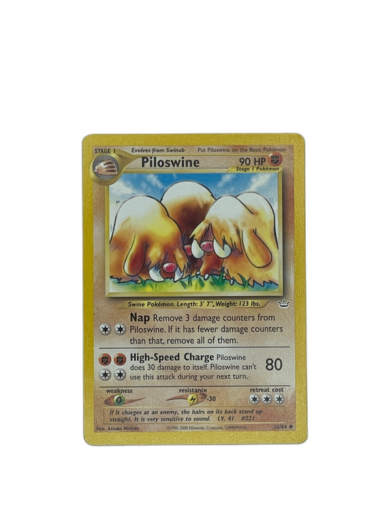 Piloswine Uncommon – Neo Revelation 36/111 Pokémon cards