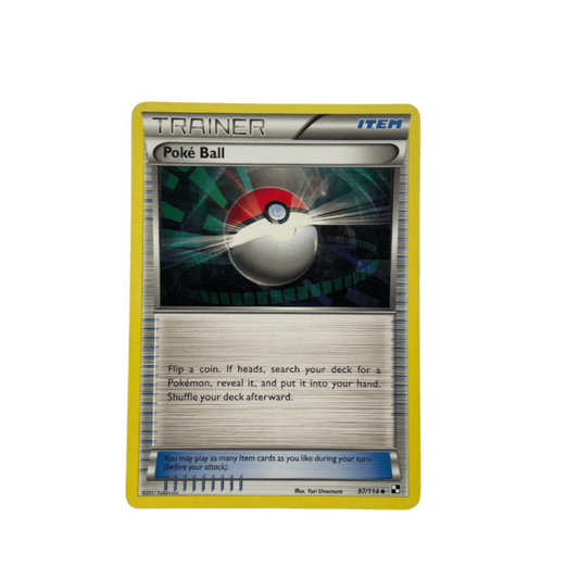 Poké Ball Uncommon – Black &amp; White 97/114 Pokémon cards