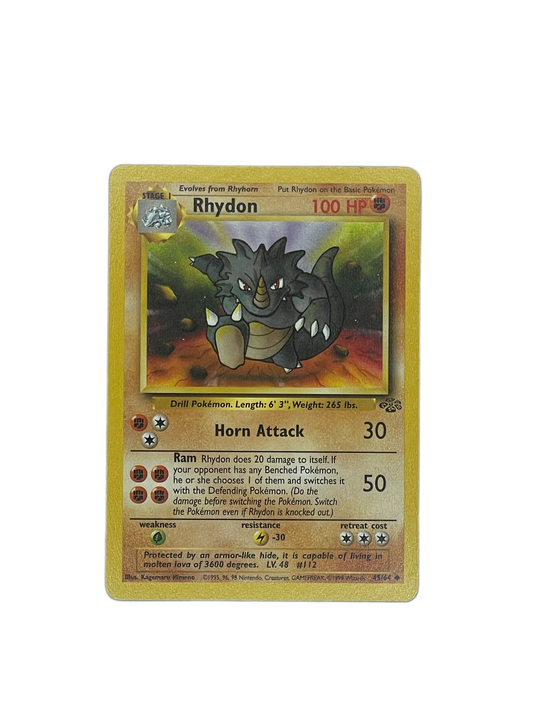 Rhydon Uncommon – Jungle 45/62 Pokemon cards
