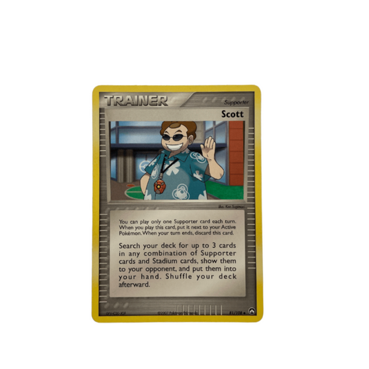 Scott Uncommon – EX Power Keepers 81/108 Pokemon cards