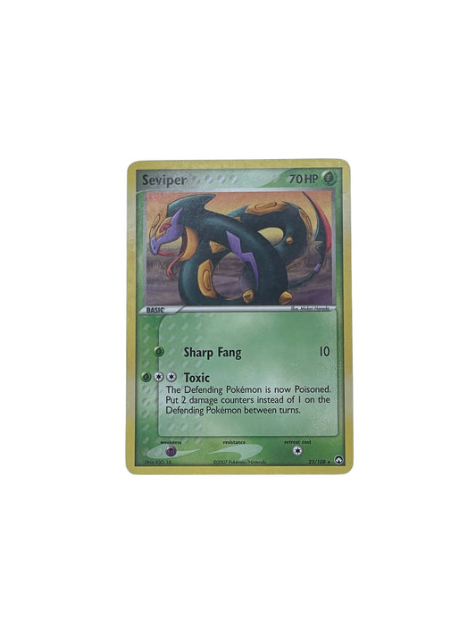 Seviper Rare – EX Power Keepers 23/108 Pokemon cards