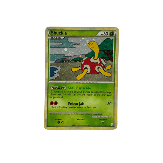 Shuckle Holo Rare – HeartGold & SoulSilver 11/123 Pokemon cards