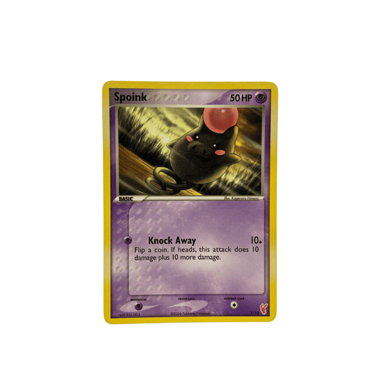 Spoink – EX Trainer Kit Plusle 7/12 Pokémon cards