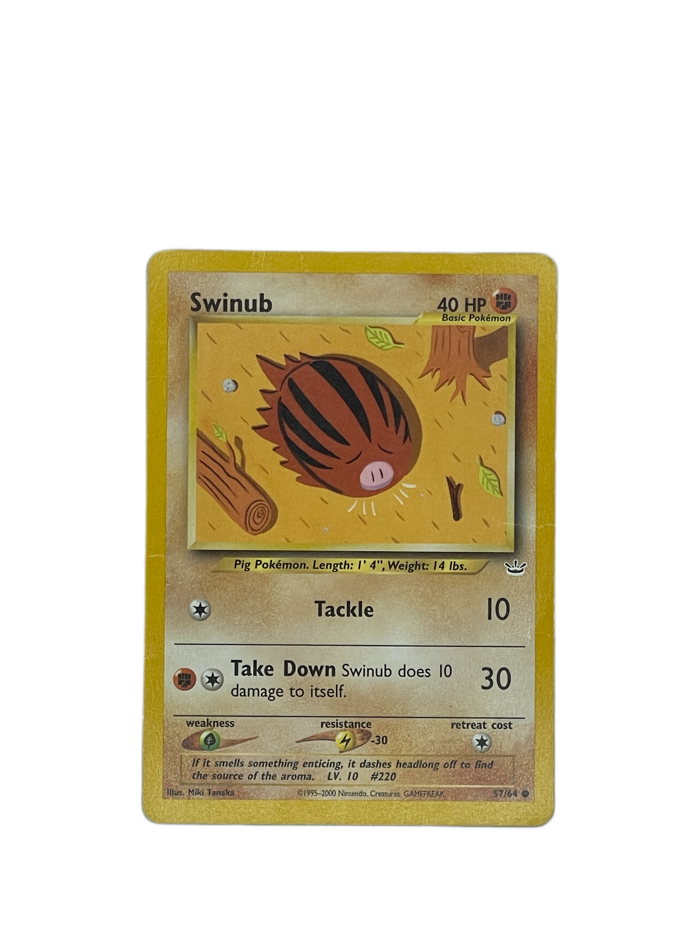Swinub Common – Neo Revelation 57/111 Pokémon kort